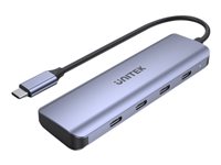 Unitek uHUB Q4 Next H1107K Hub 4 porte USB