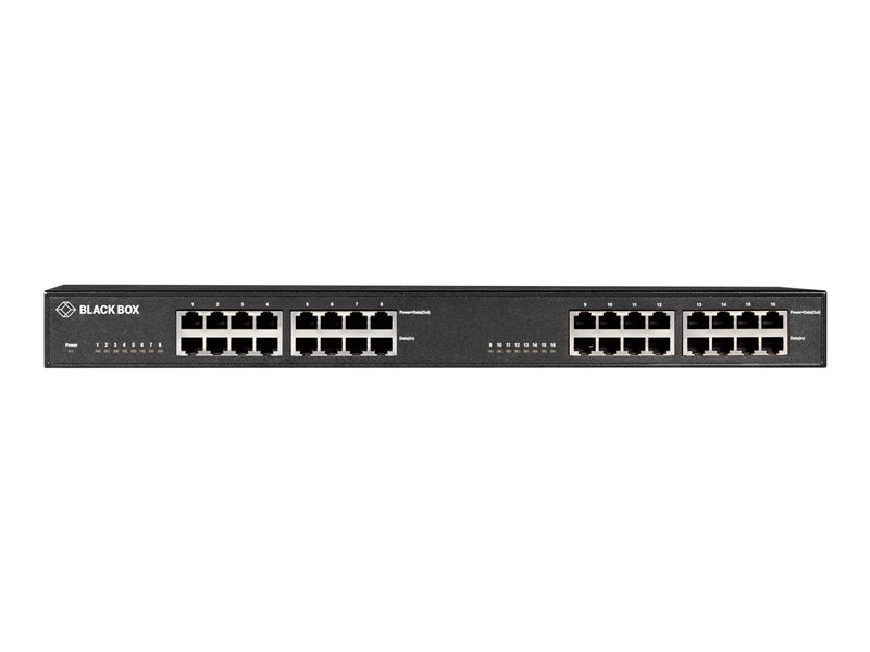 AT 16-PORT 10/100/1000 POE INJECTOR – Black Box