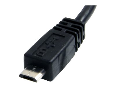 8 inch USB 2.0 Type A Male to Micro USB Male Cable