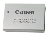 Canon NB-5L - Kamerabatterie - Li-Ion - 1120 mAh - für PowerShot S110, PowerShot ELPH SD790, SD850, SD870, SD880, SD890, SD950, SD970, SD990