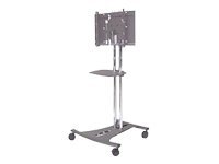 Premier Mounts Elliptical Floor Cart PSD-EB60C Cart for flat panel dark gray -