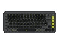 Logitech POP Icon Keys Tastatur Saks Trådløs Tysk
