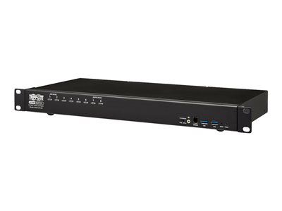 Eaton Tripp Lite series DisplayPort/USB KVM Switch 8-Port with Audio/Video and USB Peripheral Sharing, 4K 60 Hz, 1U Rack-Mount