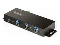 StarTech.com 7-Port Managed USB Hub with 7x USB-A, Heavy Duty with Metal Industrial Housing, ESD & Surge Protection, Wall/Desk/Din-Rail Mountable, USB 3.0/3.1/3.2 Gen 1 5Gbps Hub 7 porte USB 