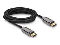 Delock Active Optical DisplayPort kabel Sort