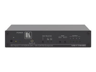 Kramer VM-114H2C 2x1:4 HDMI/Twisted Pair Switcher & Distribution Amplifier