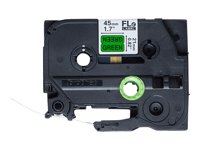 BROTHER FLe-7511 Bk On White Flag Tape