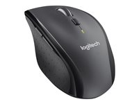 Logitech M705 - Maus - Für Rechtshänder - Laser - kabellos - 2.4 GHz - kabelloser Empfänger (USB) - Grau