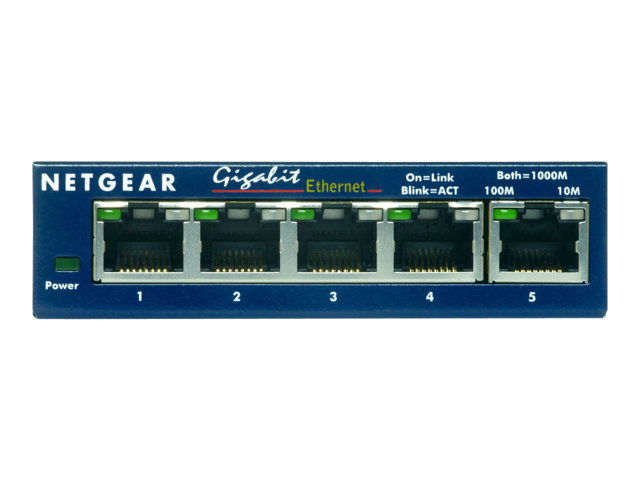 Image of NETGEAR GS105 - switch - 5 ports