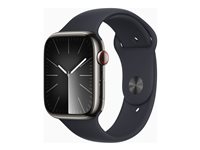 Apple Watch Series 9 (GPS + Cellular) 45 mm Sort Grå Smart ur