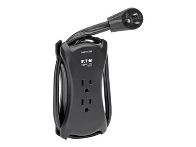 Tripp Lite Notebook Surge Protector USB Charger 3 Outlet 1050 Joule