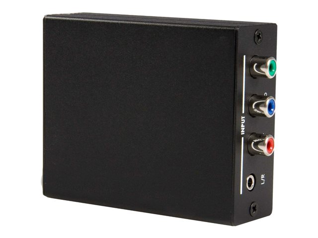 Image of StarTech.com Converge A/V Component with Audio to HDMI® Format Converter - Video converter - HDMI ( HDCP ) (CPNTA2HDMI) - video converter - black
