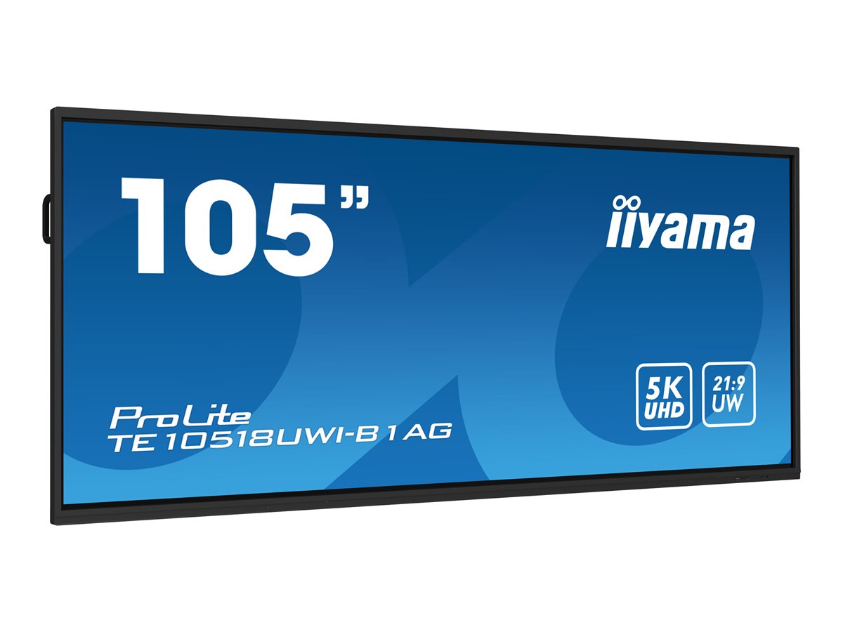 iiyama ProLite TE10518UWI-B1AG 105" Třída (104.6" zobrazitelný) displej LCD s LED podsvícením - 5K - pro digital signage / interaktivní komunikace – foto 3