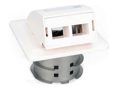 DIGITUS FTTH Glasfaser Unterputz-Wandanschlussdose SC/LC ADA