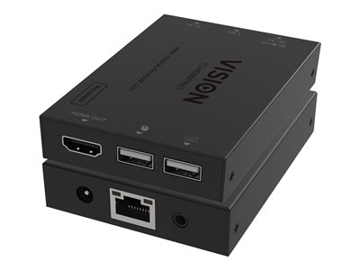 HDMI and USB over IP Receiver - receiver only, tra