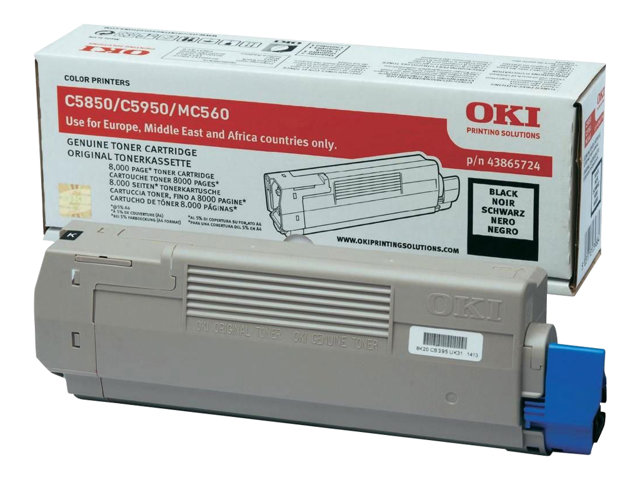 OKI TONER NOIR C5850/5950 (8000