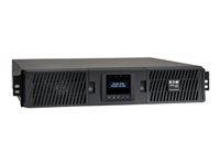 Eaton Tripp Lite Series SmartOnline 3000VA 2700W 120V Double-Conversion UPS - 7 Outlets, Extended Run, Network Card Option, LCD, USB, DB9, 2U Rack/Tower Battery Backup