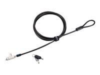 Kensington Slim N17 2.0 - security cable lock - like keyed for wedge-shaped slots