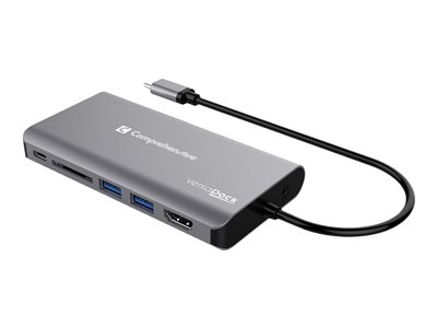 Usb-C 4Kdock W Hdmi Vga Eth Usb 2 Display Docking Station 3Y
