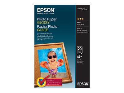 EPSON Photo Paper Glossy A3+ 20 sheet, EPSON C13S042535  (BILD2)