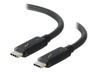 C2G - Câble Thunderbolt - USB-C (M) pour USB-C (M) - Thunderbolt 3 