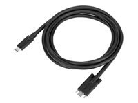 Targus - Câble USB - 24 pin USB-C (M) pour 24 pin USB-C (M) vissable - 1.8 m 