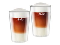 Melitta latteglas - Machiatto, gennemsigtig, 300 ml (sæt á 2)