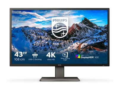 Philips P-line 439P1 - LED monitor - 4K - 43%22 - HDR