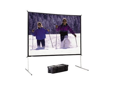 Da-Lite Fast-Fold Deluxe Screen System HDTV Format Projection screen surface rear 