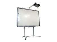 AVTek IWB Mobile Manual Vogn med hjul Interaktivt whiteboard/projektor