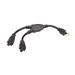 Eaton Tripp Lite Series Extension Cord Y Splitter, NEMA 5-15P to 2x NEMA 5-15R