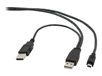 Gembird USB-kabel 90cm Sort