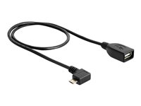 DeLOCK USB 2.0 On-The-Go USB-kabel 50cm