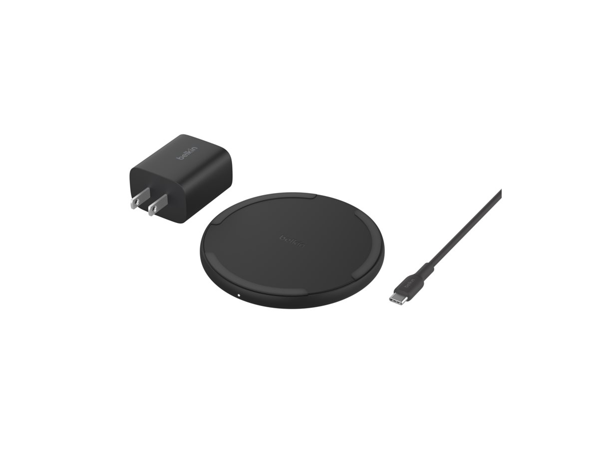 Belkin BoostCharge - Wireless charging pad + AC power adapter
