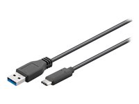 goobay USB 3.0 / USB 3.1 USB Type-C kabel 1m Sort
