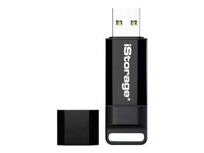 iStorage datAshur BT - USB flash drive (biometric) - encrypted - 16 GB - USB 3.2 Gen 1 - FIPS 140-2 Level 3