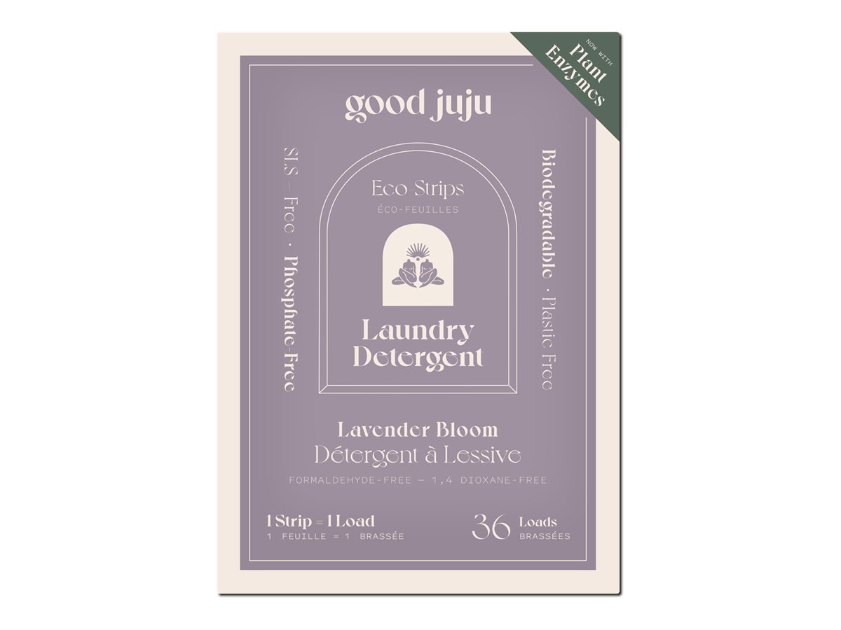 Good Juju Laundry Detergent Sheets - Lavender Bloom - 36 Sheets