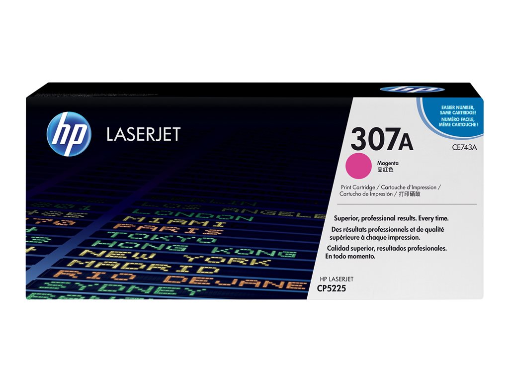 HP COLOR LASERJET MAGENTA PRINT