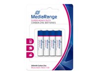 MediaRange AAA / LR03 Batterier til generelt brug (genopladelige) 200mAh
