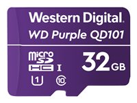 WD Purple SC QD101 WDD032G1P0C - flash-minneskort - 32 GB - microSDHC