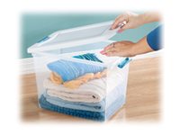 Sterilite 24L Latch Clear Storage Box