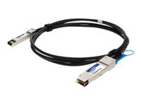 AddOn - Câble d'attache directe 10GBase - Conformité TAA - SFP+ pour QSFP+ 