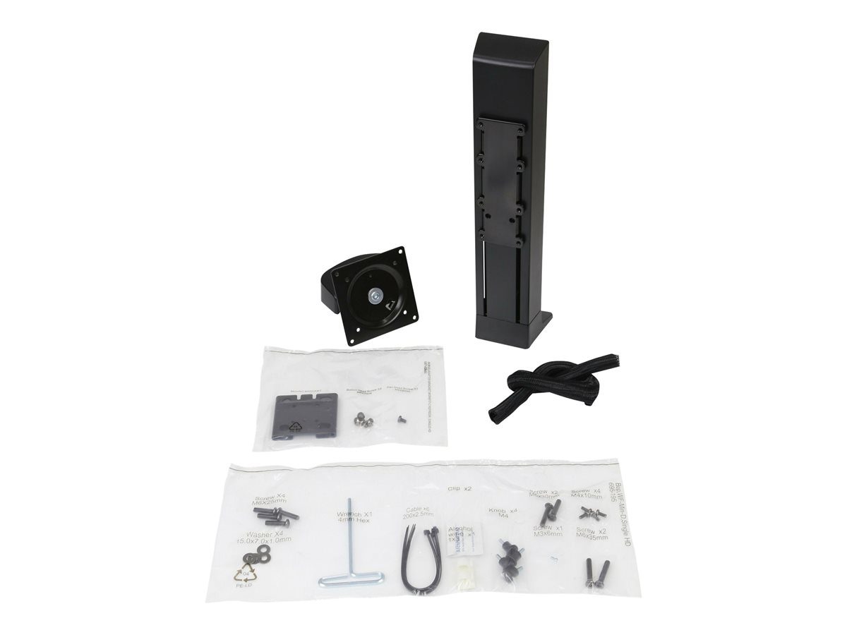 Ergotron WorkFit montážní sada - pro Displej LCD - černá – foto 2