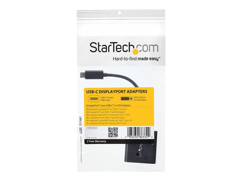 StarTech.com Adaptateur USB-C vers VGA avec switch pour mode Présentateur -  Convertisseur USB Type-C vers HD15 - 1920x1200 - adaptateur vidéo externe -  CDP2VGASA
