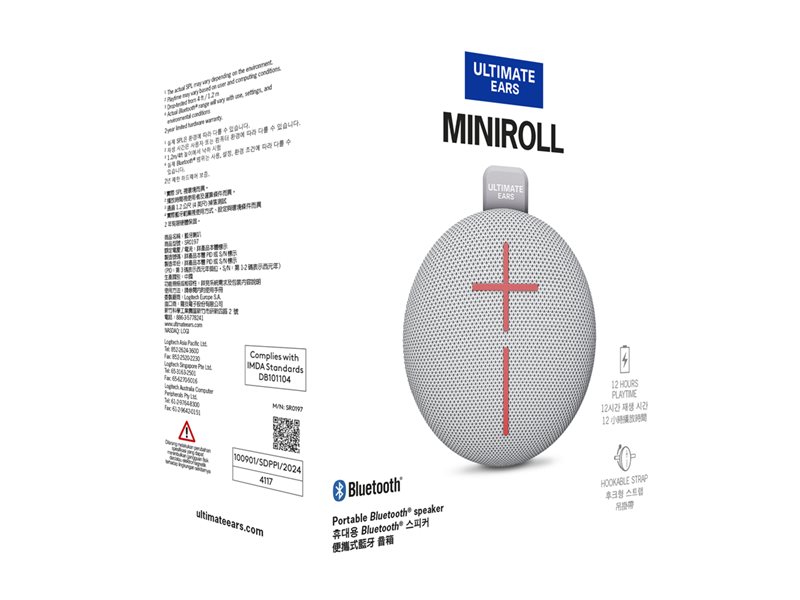 LOGI Ultimate Ears Miniroll Grey