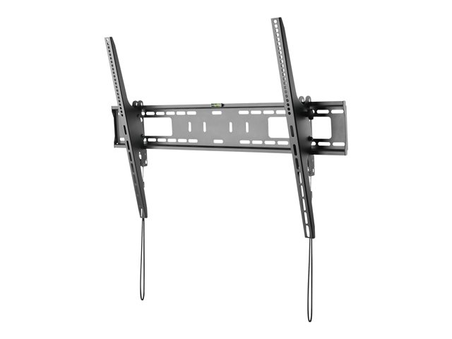 StarTech.com TV Wall Mount supports 60-100 inch VESA Displays (165lb/75kg), Heavy Duty Tilting Universal TV Wall Mount, Adjustable Mounting Bracket for Large Flat Screens, Low Profile - Slim TV Wall Mount (FPWTLTB1)