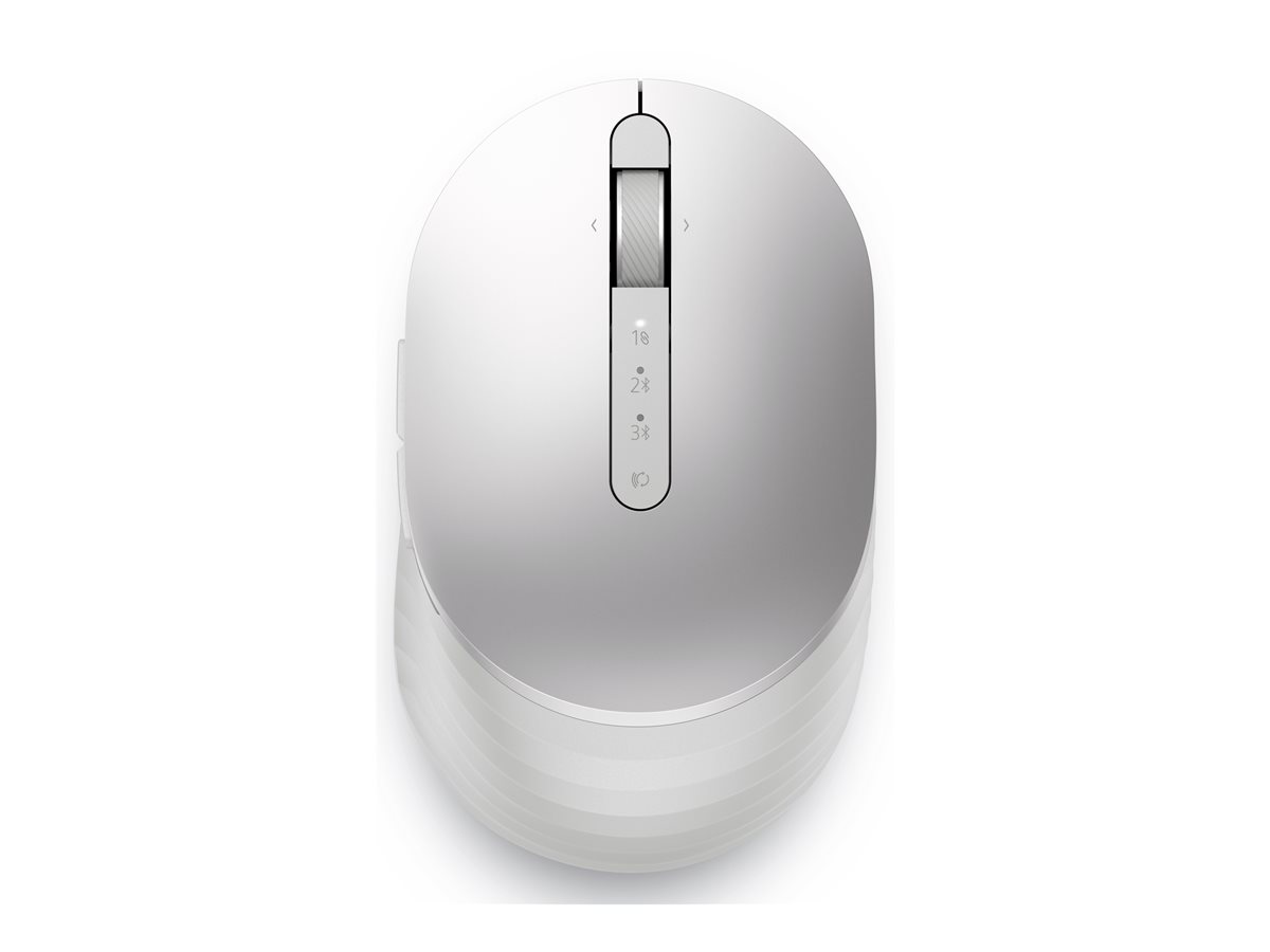 Dell Premier MS7421W - myš - 2.4 GHz, Bluetooth 5.0 - platinová stříbrná – foto 2