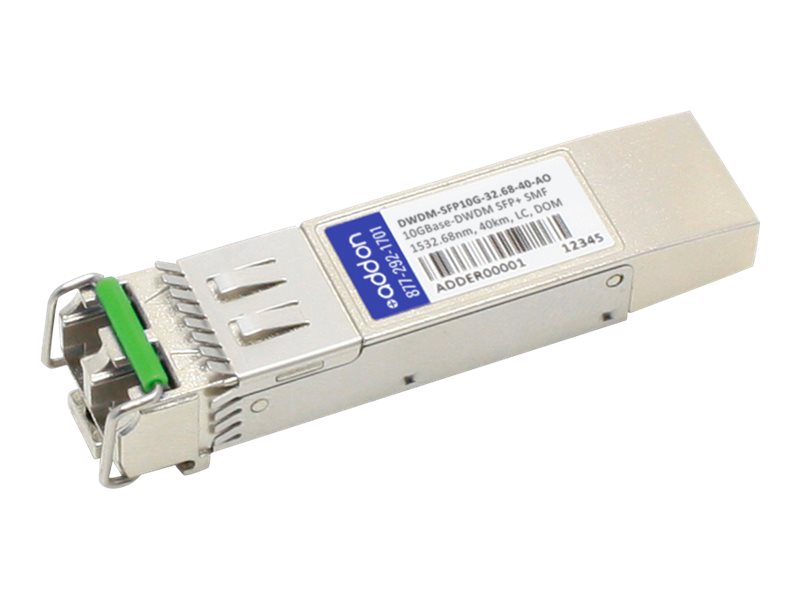 AddOn - SFP+ transceiver module (equivalent to: Cisco DWDM-SFP10G-32.68)