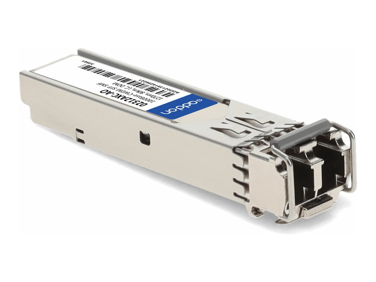 AddOn - SFP (mini-GBIC) transceiver module (equivalent to: Huawei 02312AXC, Huawei CWDM-SFPGE-1271)