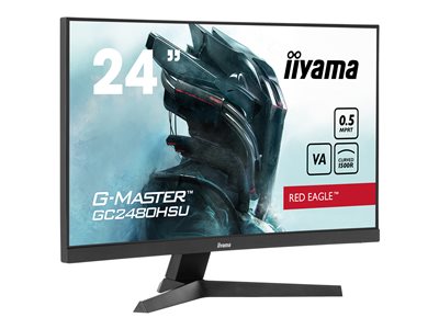 IIYAMA 60.5cm (24)   GC2480HSU-B1  16:9 2xHDMI+DP+USB Curv.